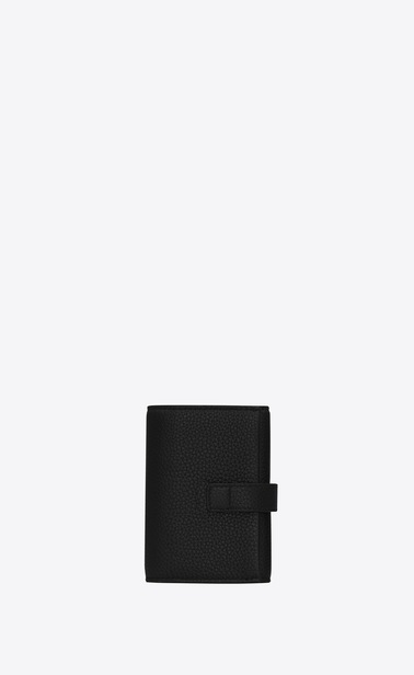sac de jour souple key pouch in grained leather